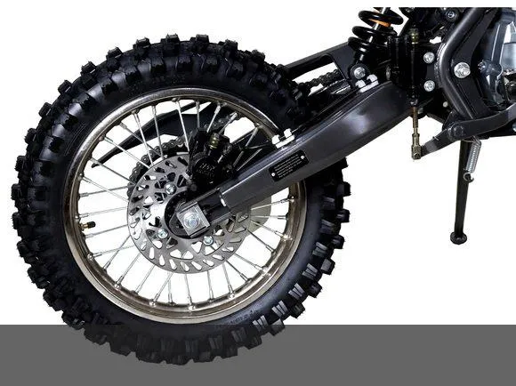 Tao ULTRA-PRO DB27 Deluxe Dirt/Pit Bike, 4 speed manual trans, 35-inch Seat Height Kick Start, Manual Trans. CA Legal