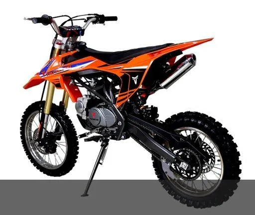 Tao ULTRA-PRO DB27 Deluxe Dirt/Pit Bike, 4 speed manual trans, 35-inch Seat Height Kick Start, Manual Trans. CA Legal
