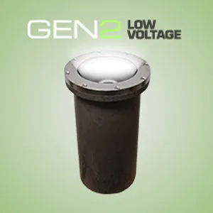 Techlight TDB2W-GEN2-120 Genesis Gen2 120V Small LED Burial Light
