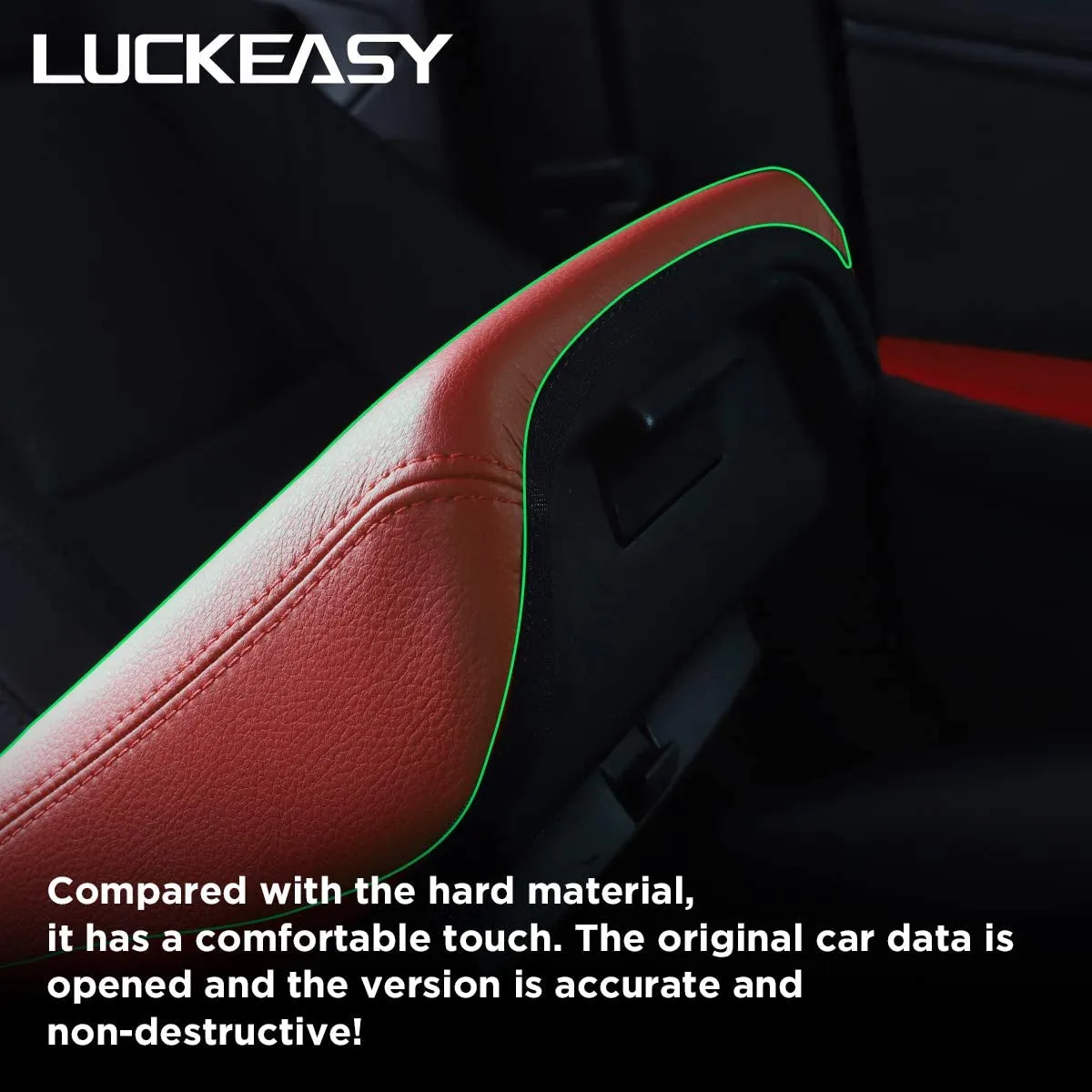 Tesla Model 3 & Y Leather Center Console Armrest Cover
