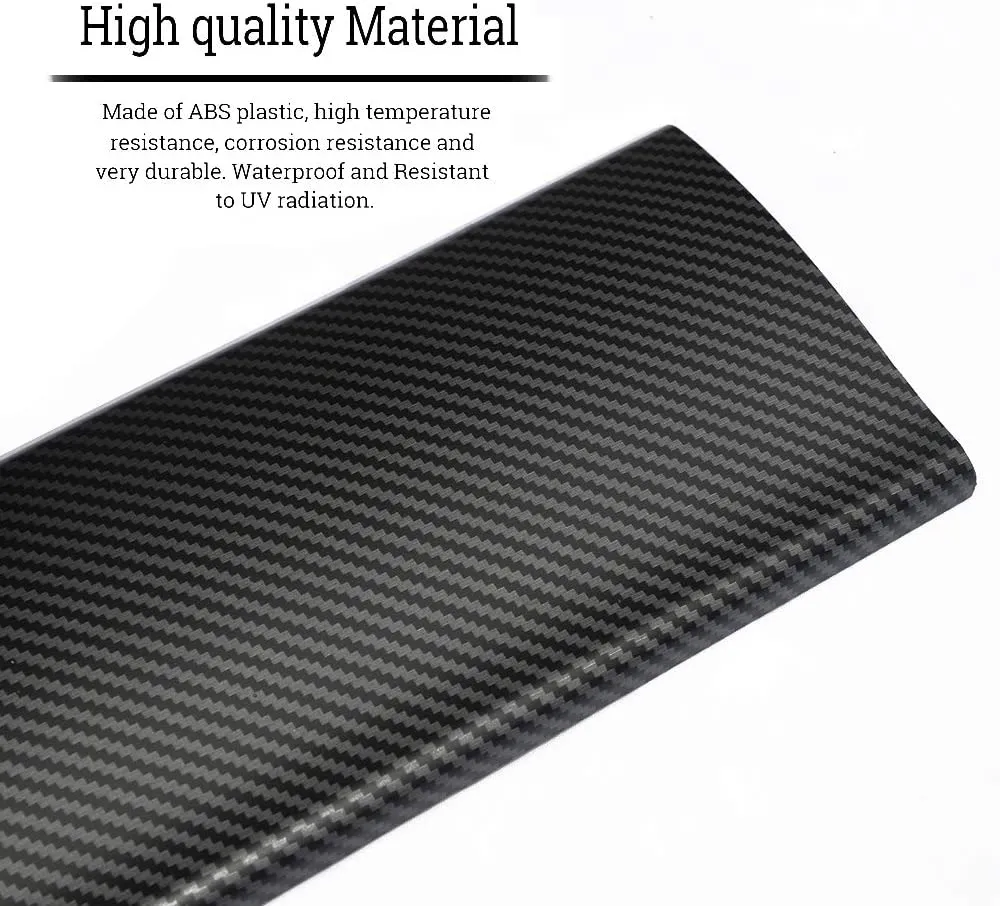 Tesla Model 3 & Y Matte Carbon Fiber Dashboard Cap