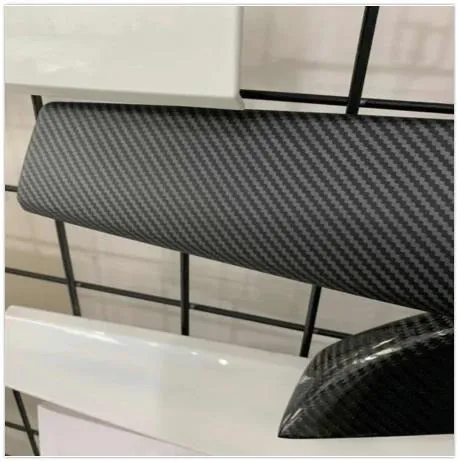 Tesla Model 3 & Y Matte Carbon Fiber Dashboard Cap