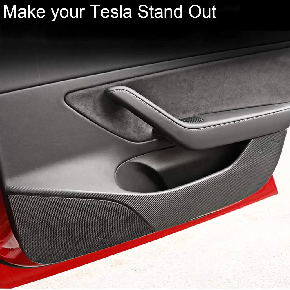 Tesla Model 3 Door Protector Anti-Kick Mat (Set of 4)