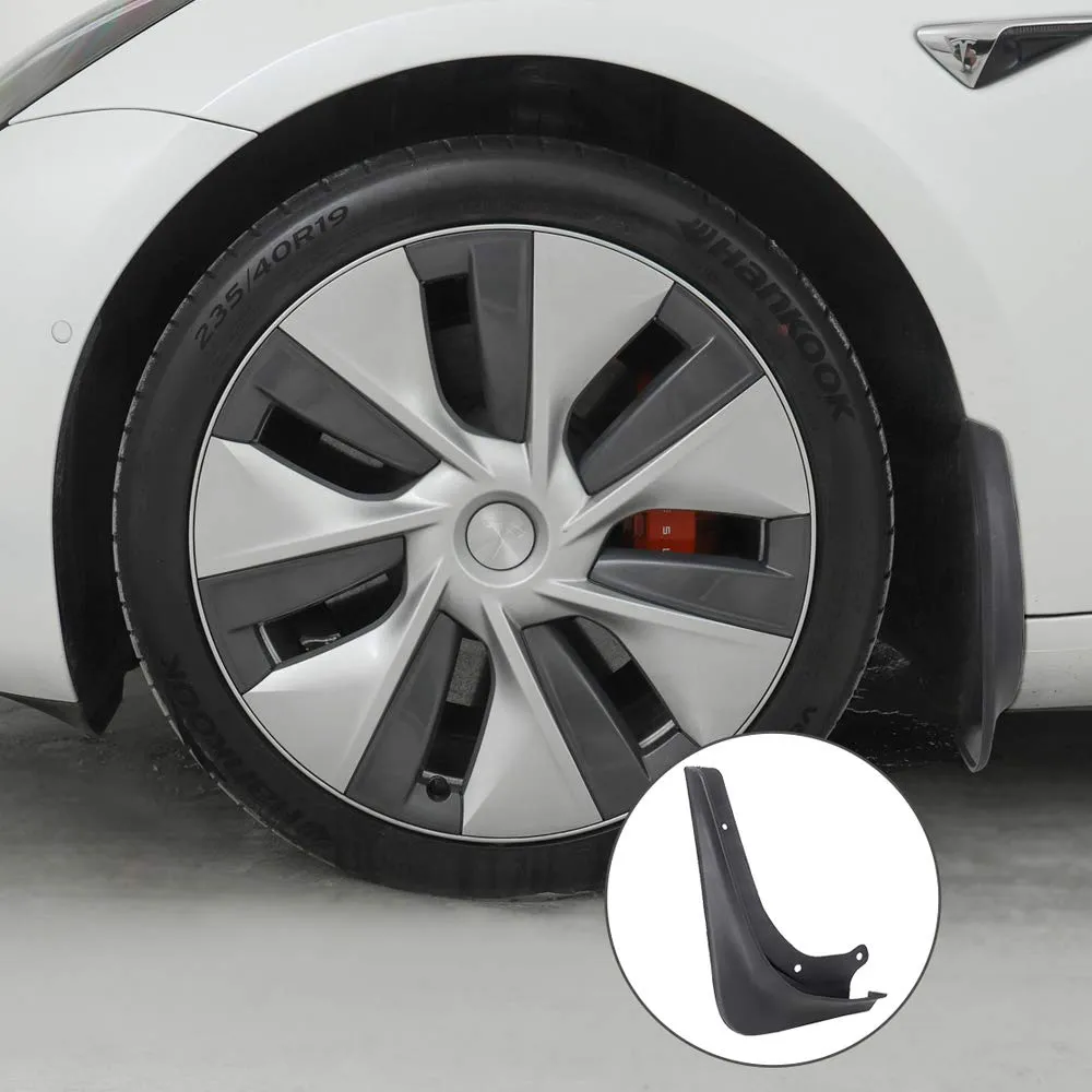 Tesla Model 3 Mud Flaps/Splash Guards (Set of Four)