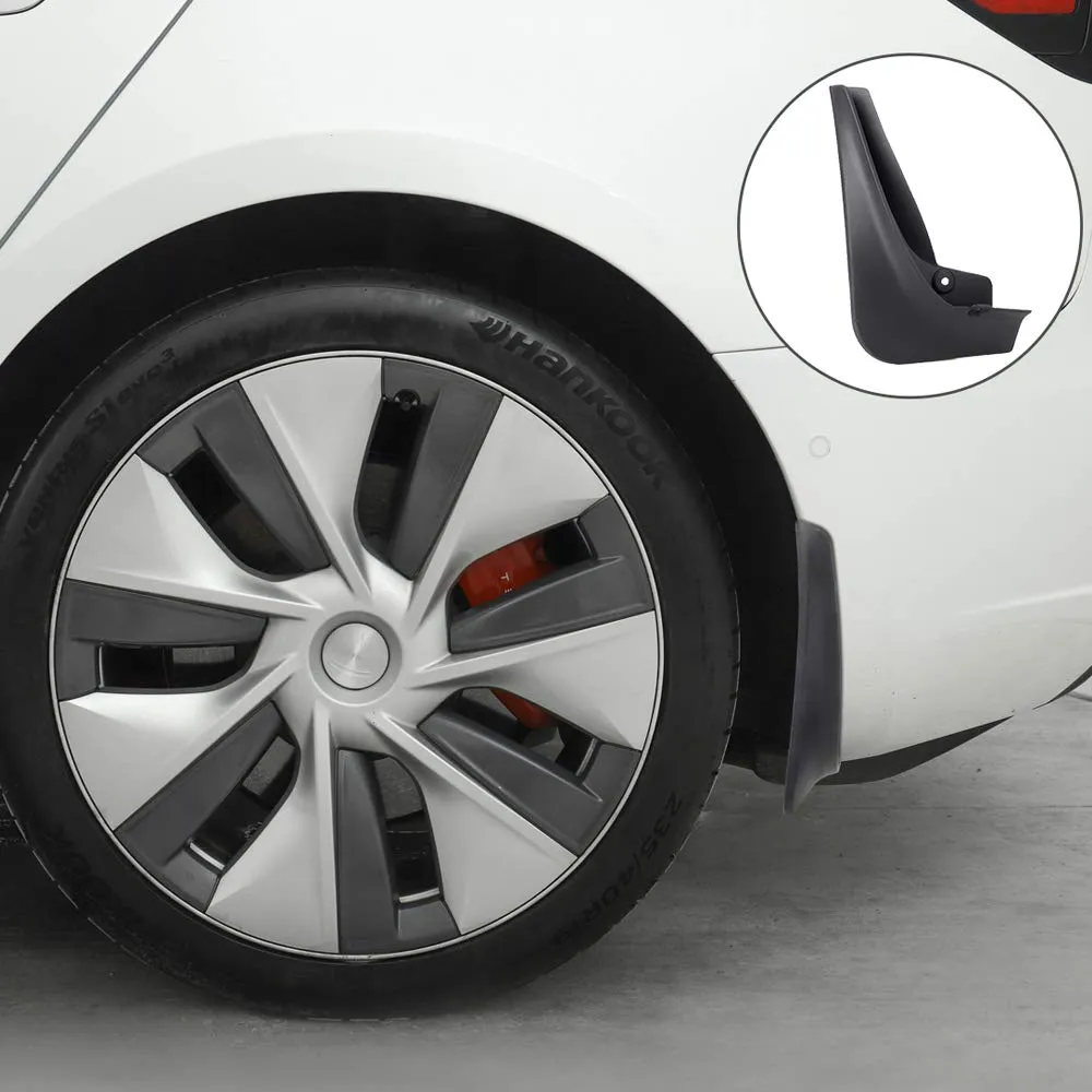 Tesla Model 3 Mud Flaps/Splash Guards (Set of Four)