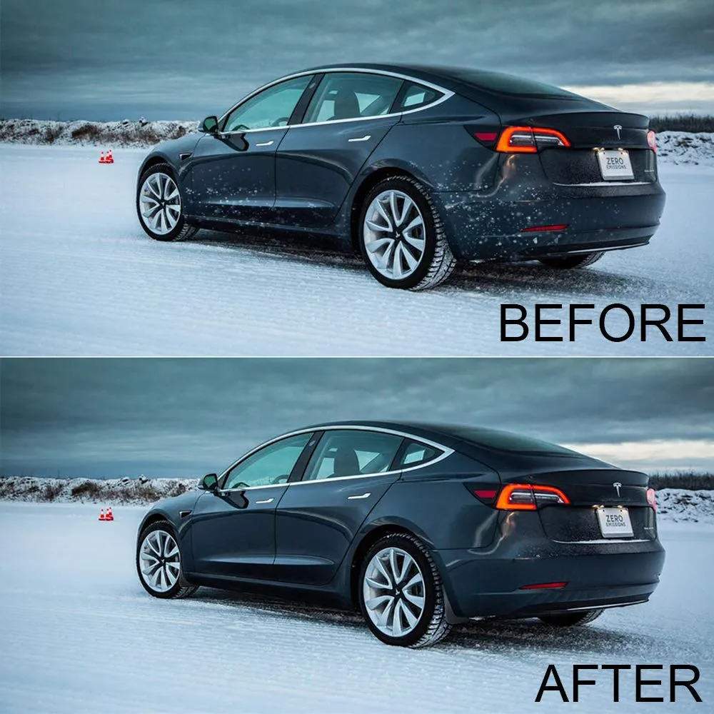 Tesla Model 3 Mud Flaps/Splash Guards (Set of Four)