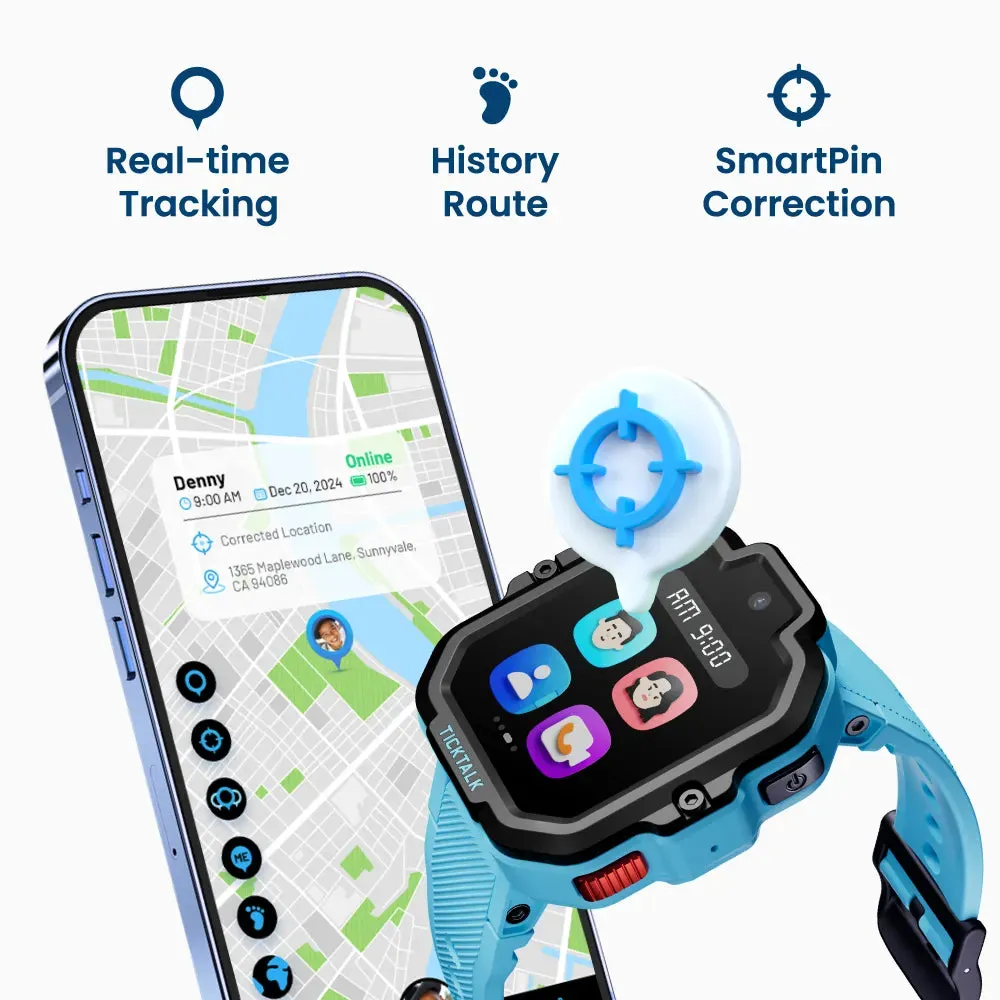 TickTalk 5 Kids Safe Smartwatch with GPS