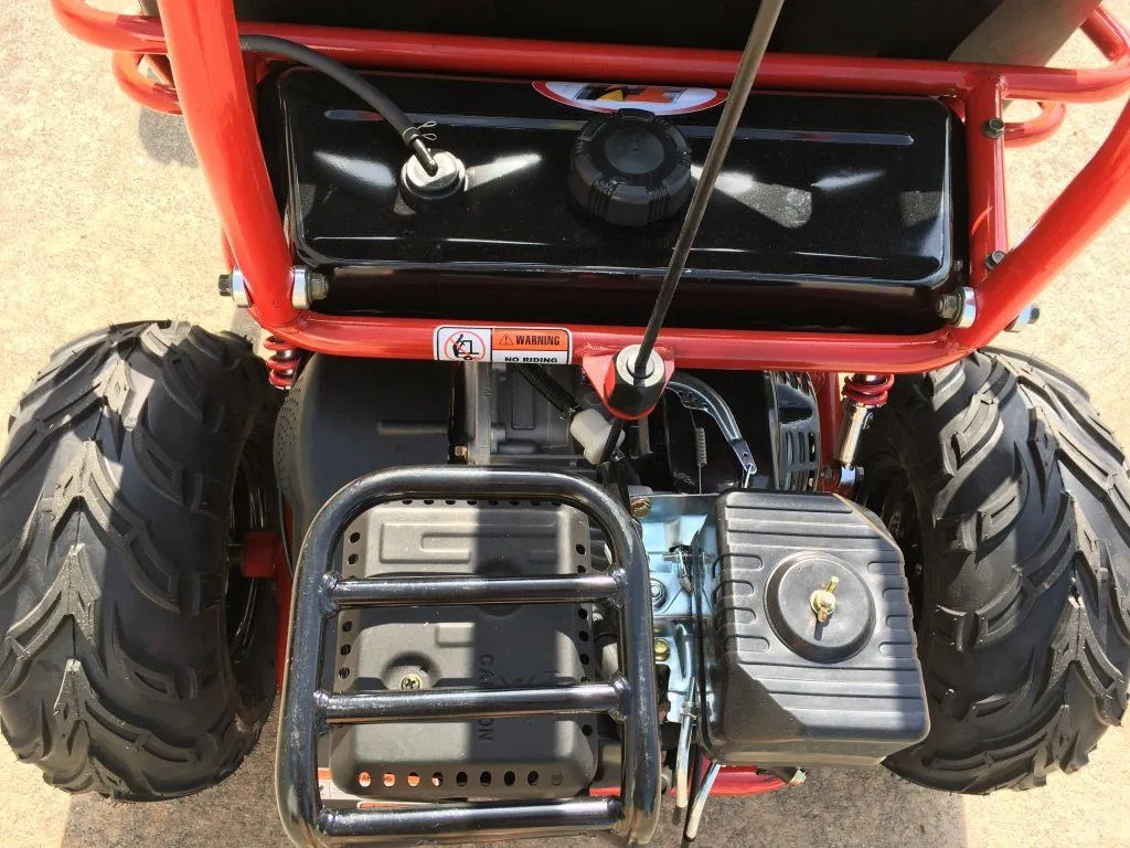 Trailmaster Mini XRX  Go Kart Buggy, High Back Seats, Adjustable for Younger Riders, Throttle Limiter, Remote Kill No Reverse