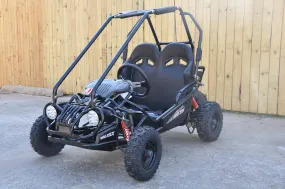 Trailmaster Mini XRX  Go Kart Buggy, High Back Seats, Adjustable for Younger Riders, Throttle Limiter, Remote Kill No Reverse