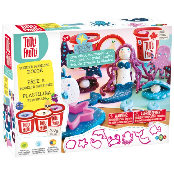 Tutti Frutti Sparkling Mermaids Trio