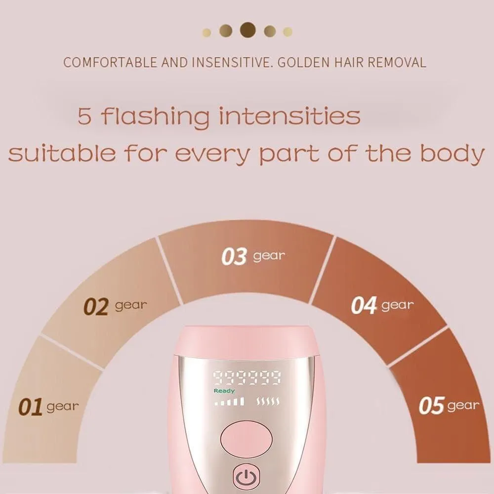Upgraded IPL Laser Hair Removal - Flash Epilator