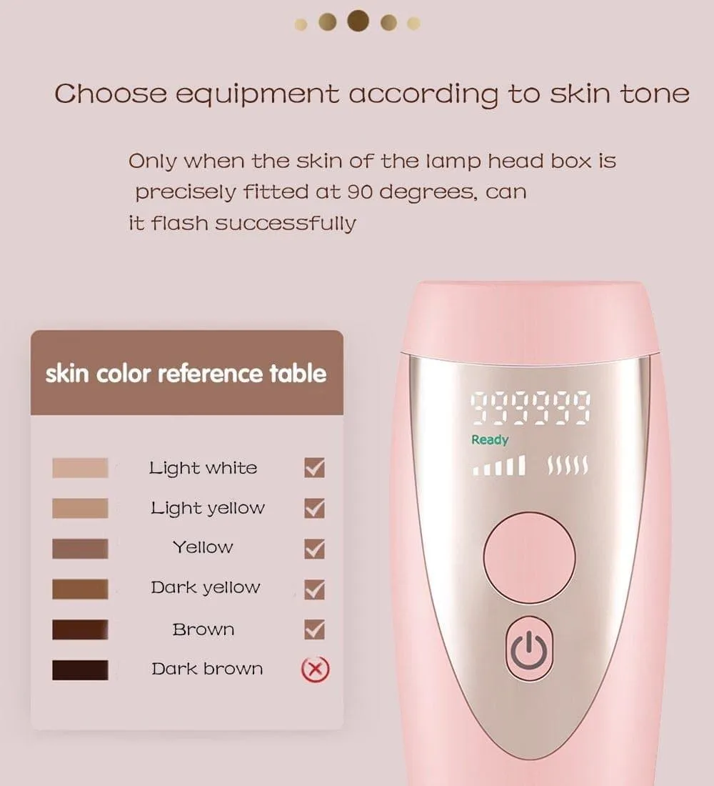Upgraded IPL Laser Hair Removal - Flash Epilator