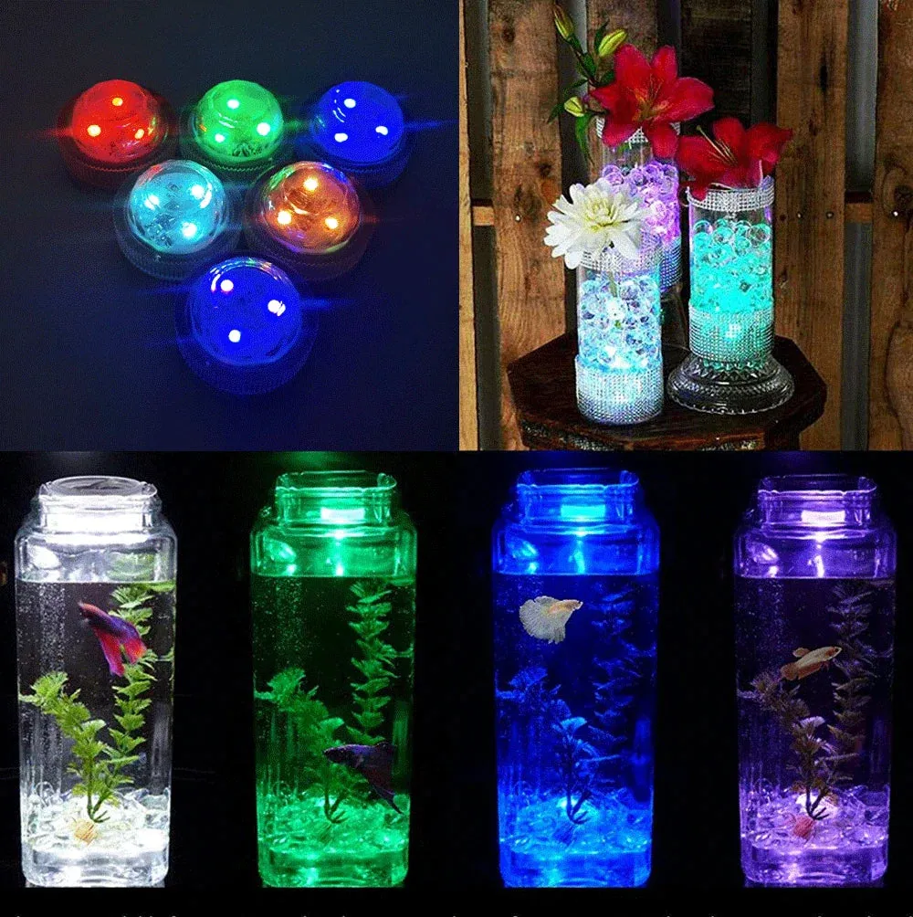 Waterproof LED Light RGB Swimming Pool Light Garden Lights With Remote