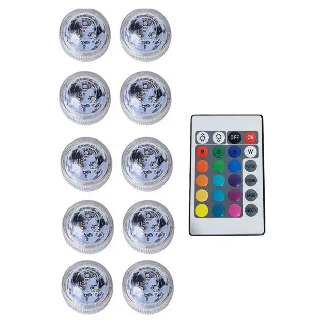 Waterproof LED Light RGB Swimming Pool Light Garden Lights With Remote