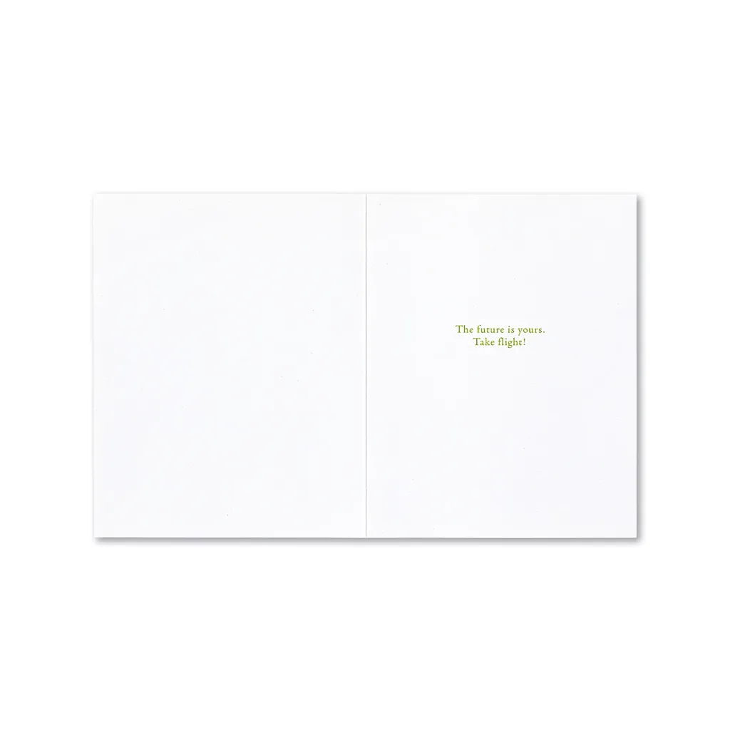 What You Can Do Or Dream You Can Begin It Graduation Card