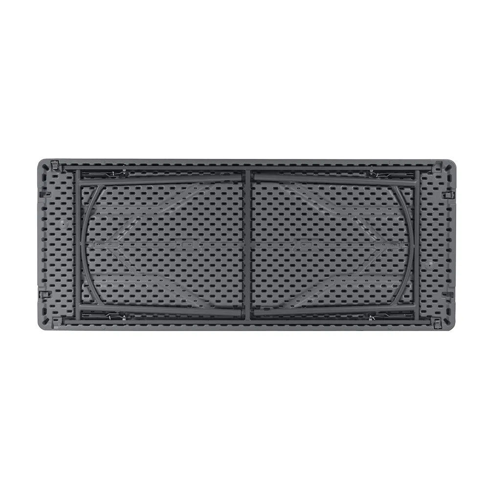 Zown Rectangle Plastic Folding Table - 6ft x 2ft 6in (1830 x 760mm) - XL180