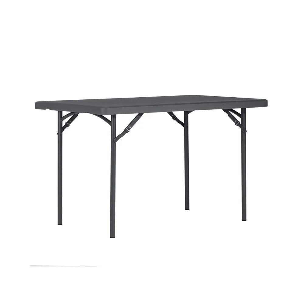 Zown Rectangular Plastic Folding Table - 4ft x 2ft 6in - XL120